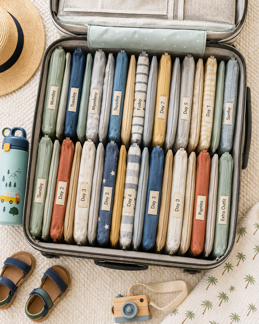 The Best Packing Hack for Traveling With Young Kids